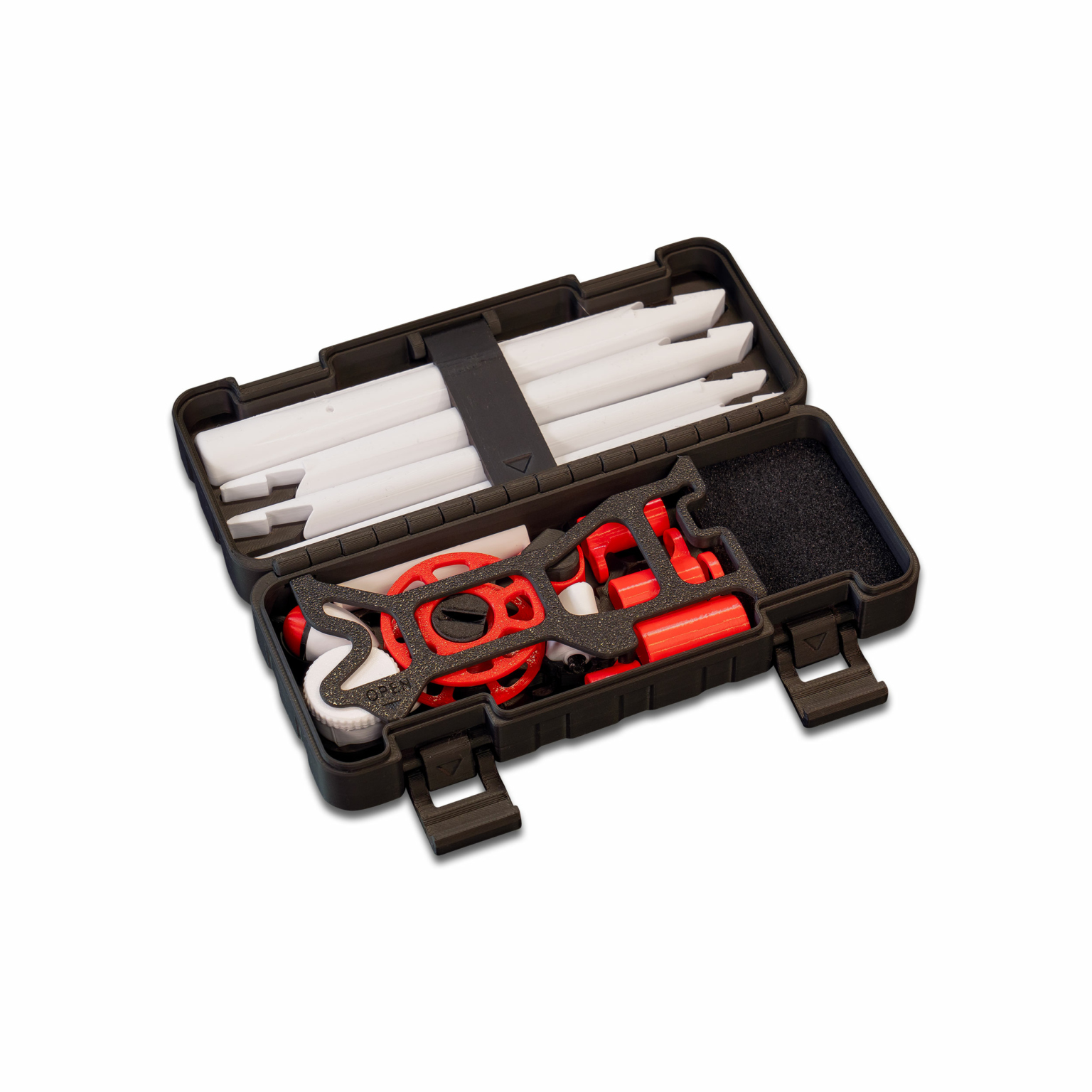 Travel Fishing Set with Reel & Rod - Black