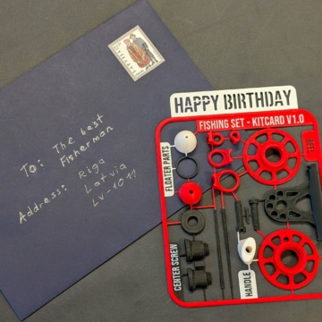 Fisherman's KitCard - Birthday card - Image 5