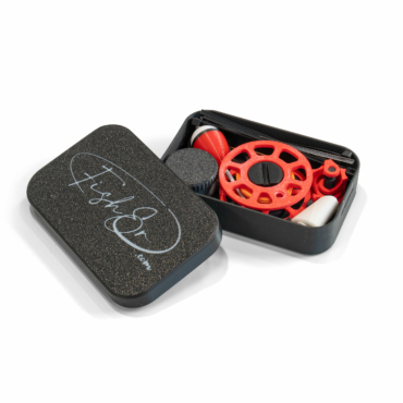 Mini Travel Fishing Set with Reel - Black